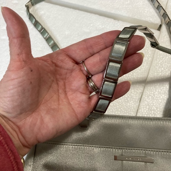 Nine West silver/gray purse - Picture 12 of 15